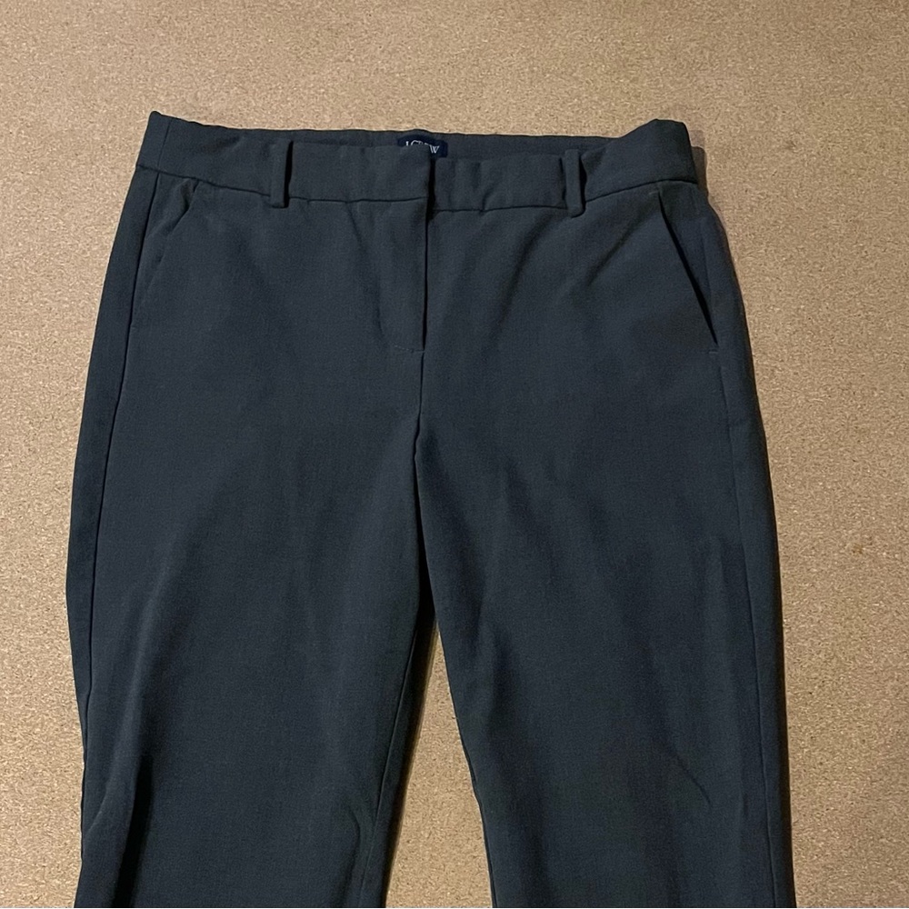 J. Crew Ruby Charcoal Pants size 8